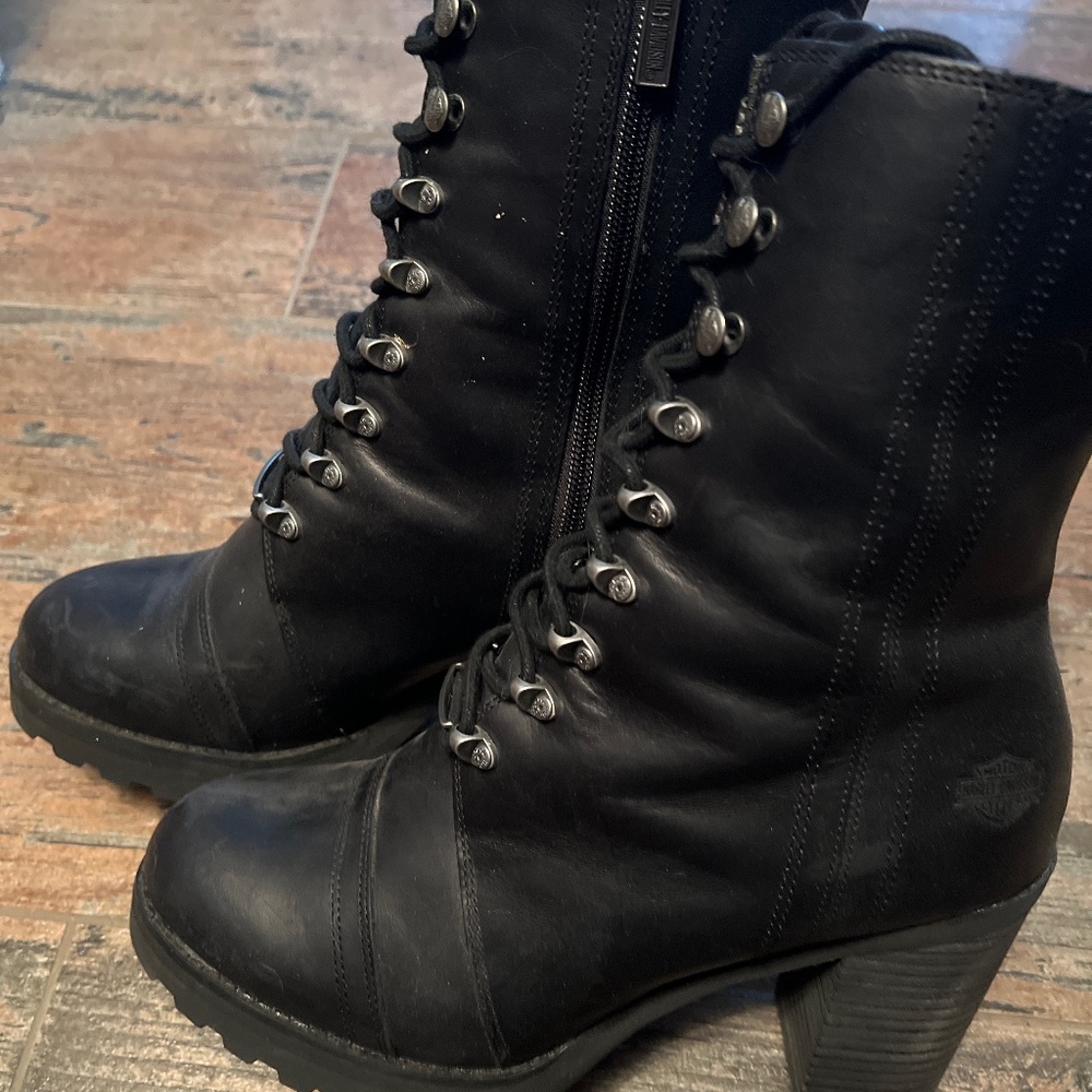 Harley Davidson Seneca 7” Lace Boots